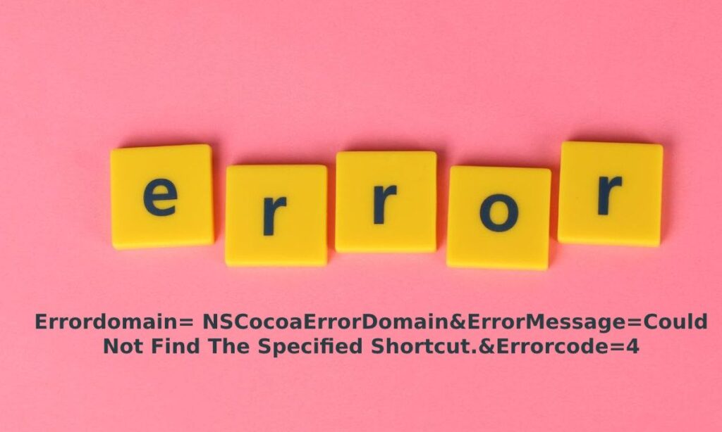 What is the NSCocoaErrorDomain Error? {#what-is-the-nscocoaerror}